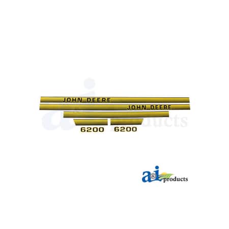 A & I Products Hood Decal 4" x4" x4" A-JD6200